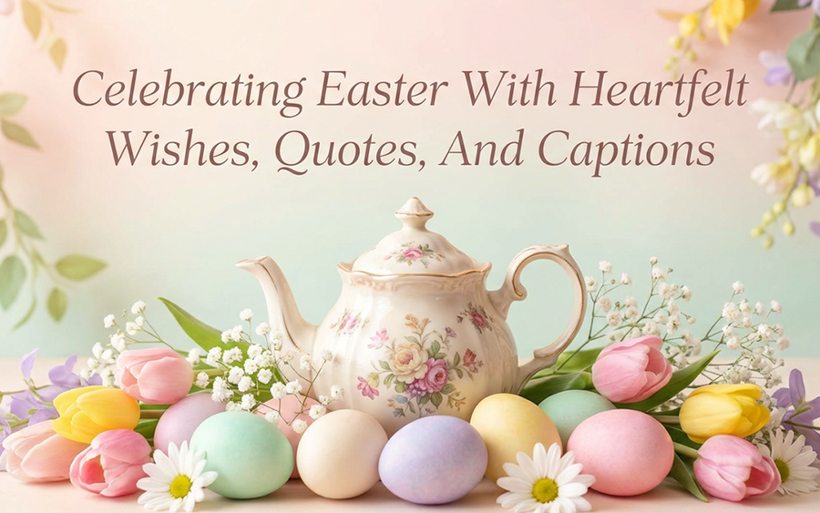 Celebrating Easter With Heartfelt Wishes, Quotes, And Captions