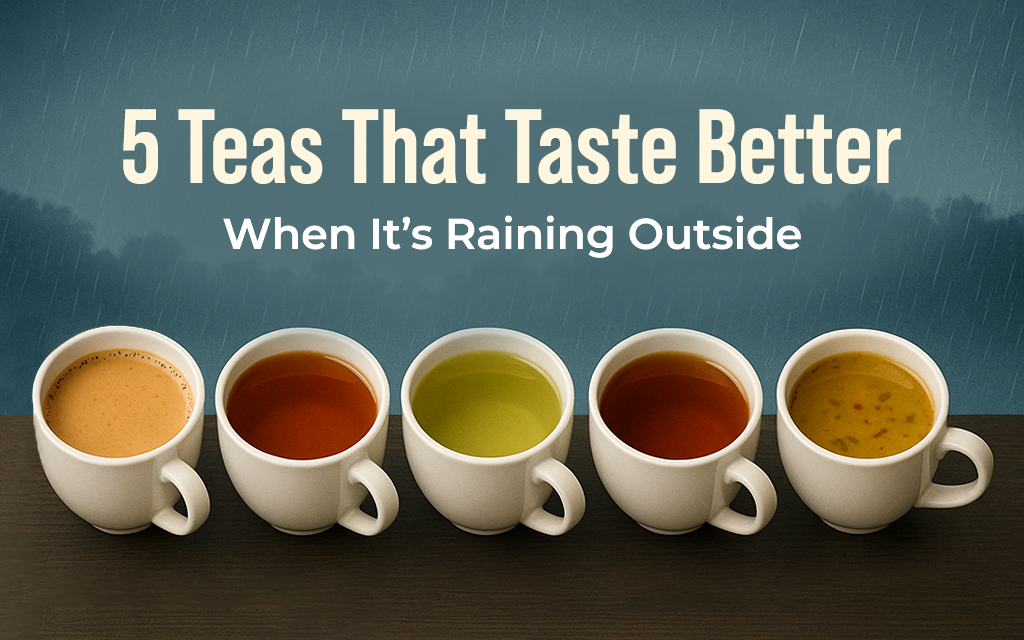 5 Teas That Taste Better When It’s Raining Outside