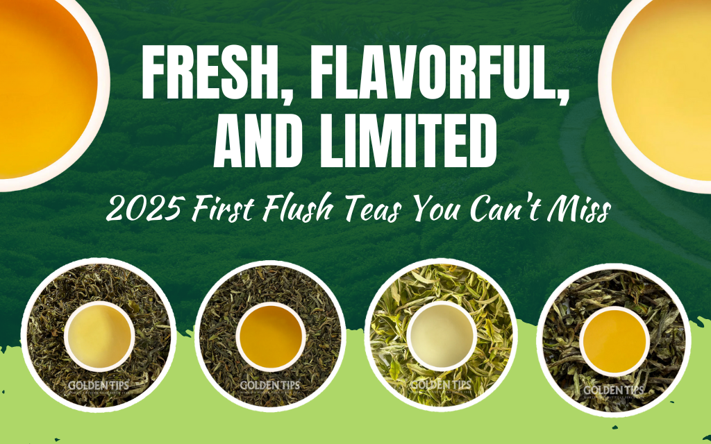Fresh, Flavorful, and Limited: 2025 First Flush Teas You Can't Miss