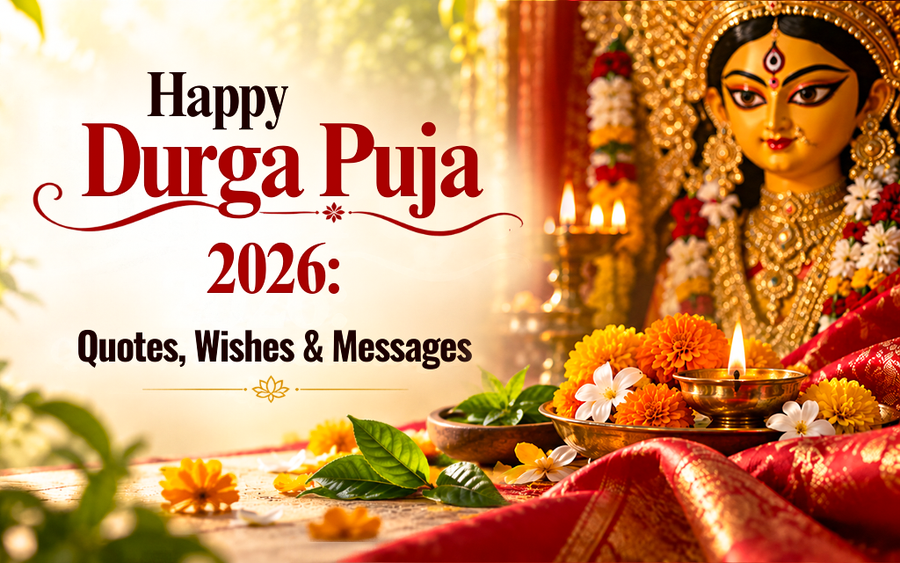 Happy Durga puja Quotes and messages 2026