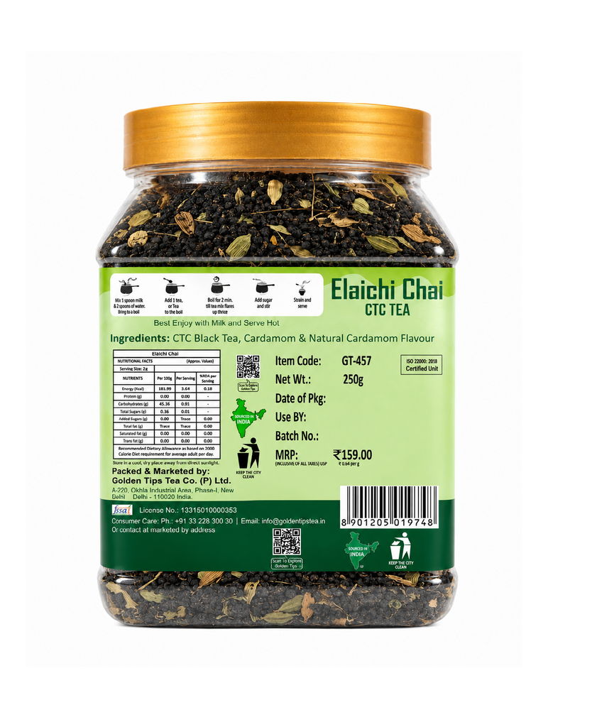Elaichi Chai CTC Tea