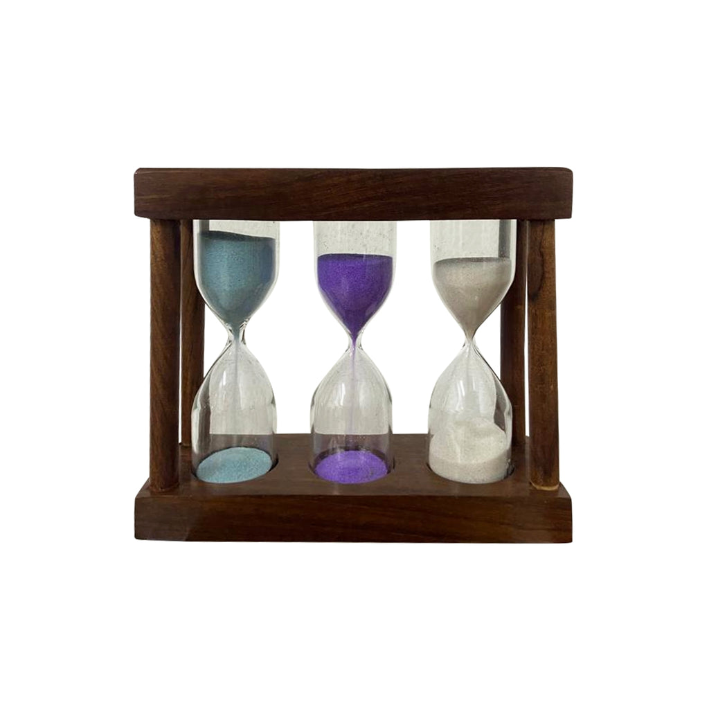 Perfect Wooden Sand Tea Timer - 3/4/5 Minutes | Tea Timer | Brewing Tea and Coffee Timer