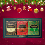 3-in-1 Handmade Paper Box - Darjeeling, Green & Masala Chai