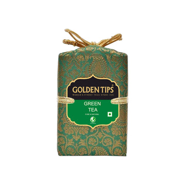Pure Green Tea - Royal Brocade Cloth Bag