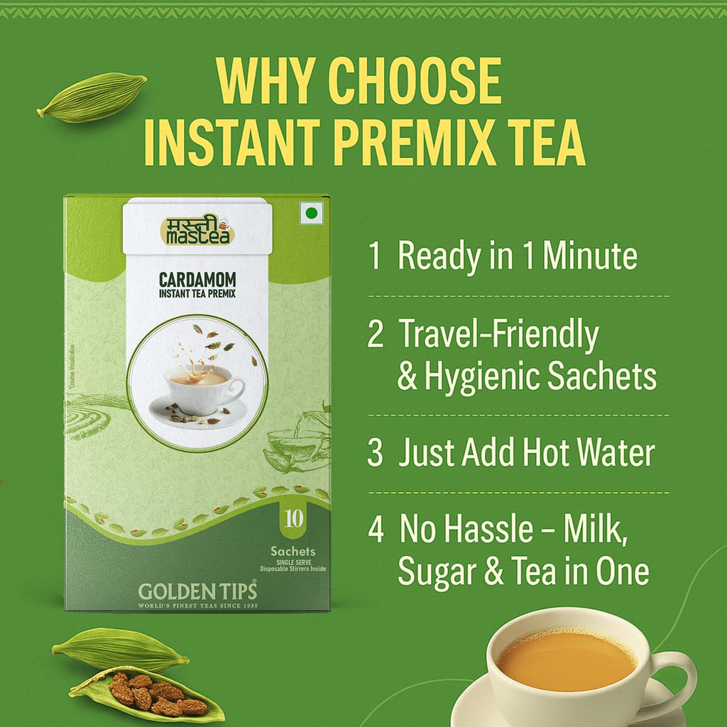 Cardamom Instant Tea Premix