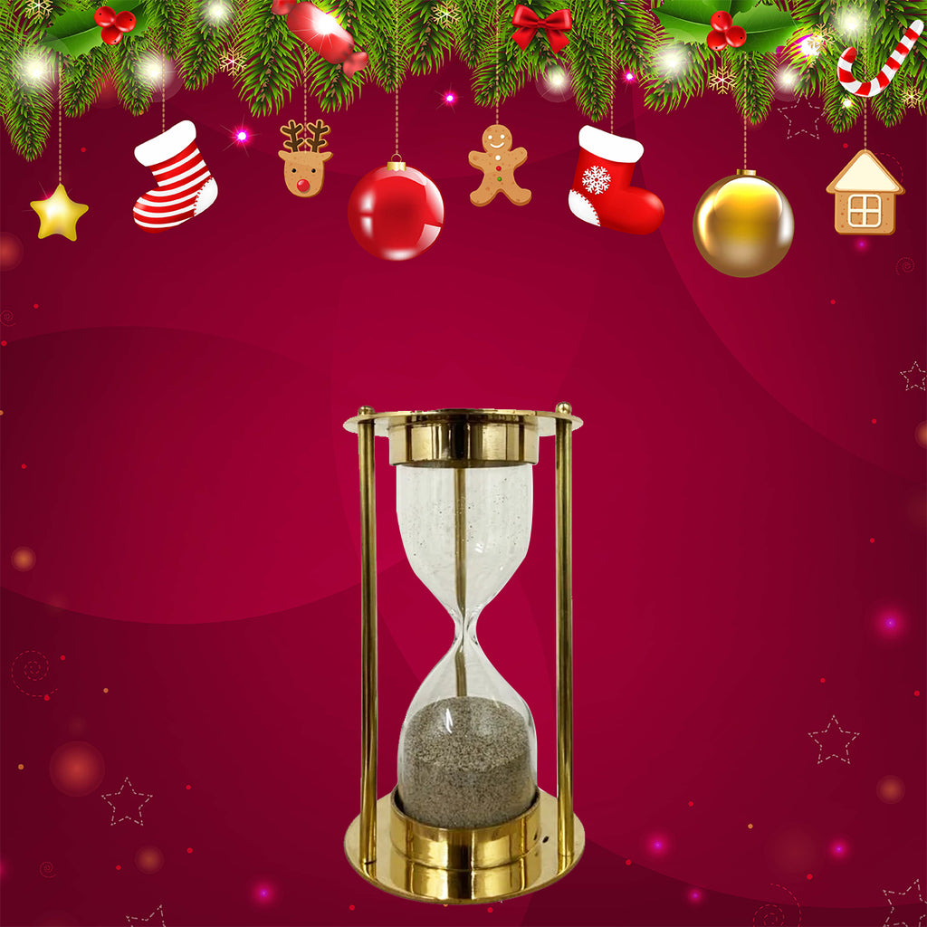 Brass Sand Tea Timer 5 minutes