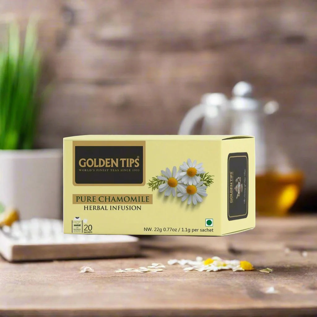 Pure Chamomile Herbal Infusion- Tea Bags