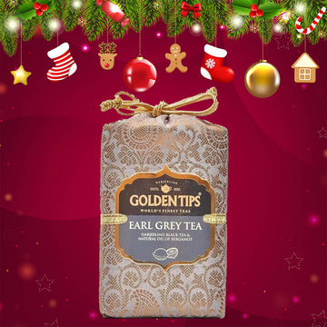 Earl Grey Black Tea - Royal Brocade Cloth Bag