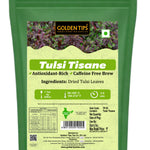 Tulsi Tisane Herbal Tea - Caffeine-Free - Antioxidant-Rich Infusion