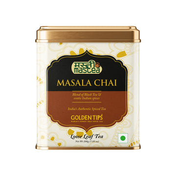 Masala Chai India's Authentic Spiced Tea - Tin Can