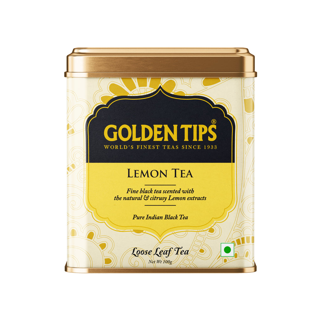 Lemon Flavoured Loose Leaf Black Tea - Tin Can