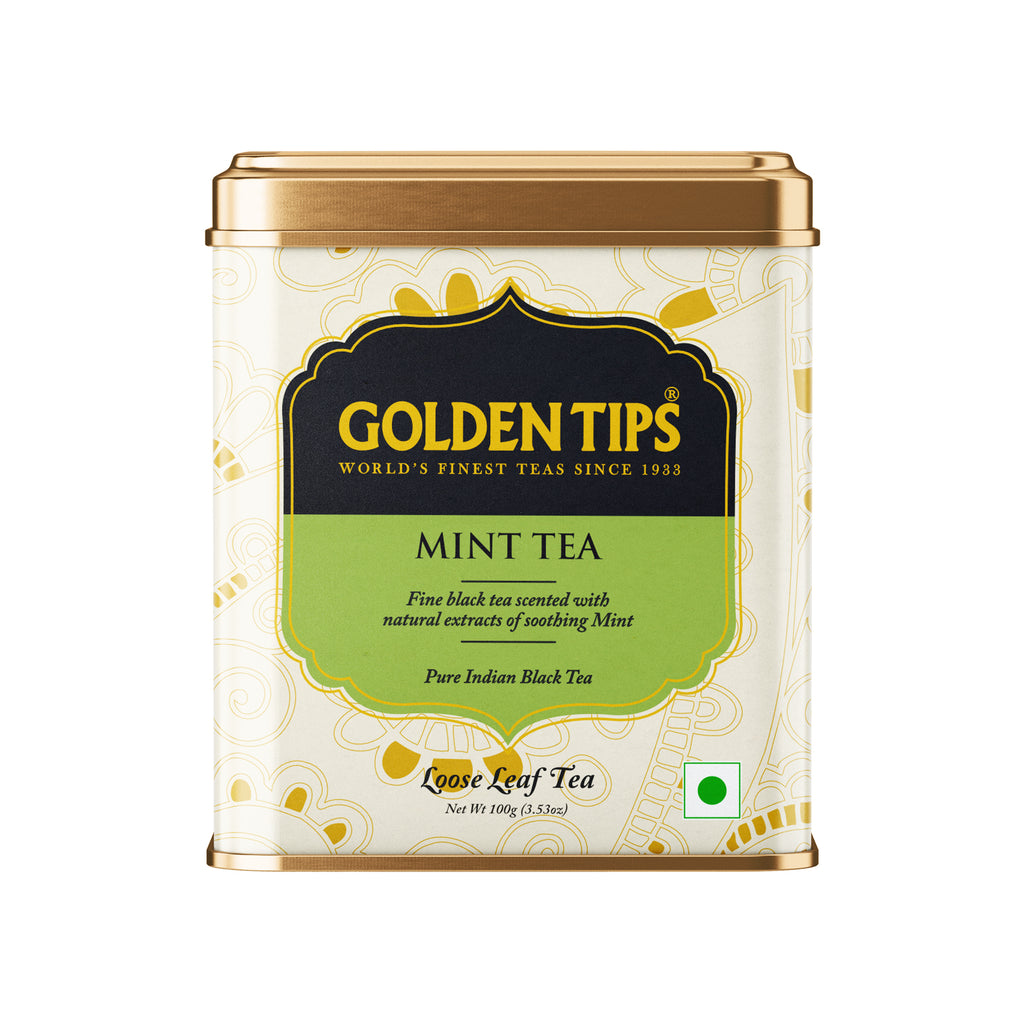 Mint Flavoured Black Tea- Tin Can