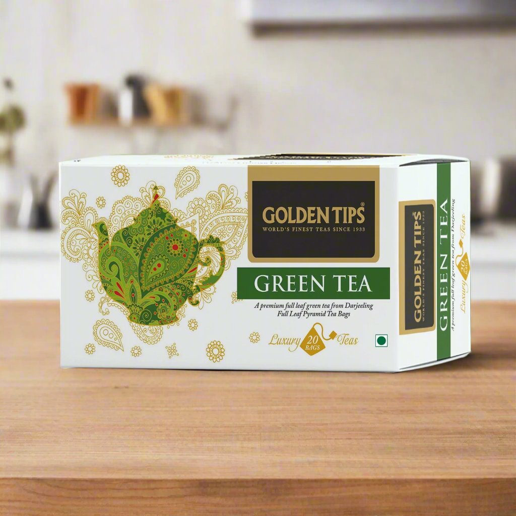 Green Full Leaf Pyramid - Tea Bags