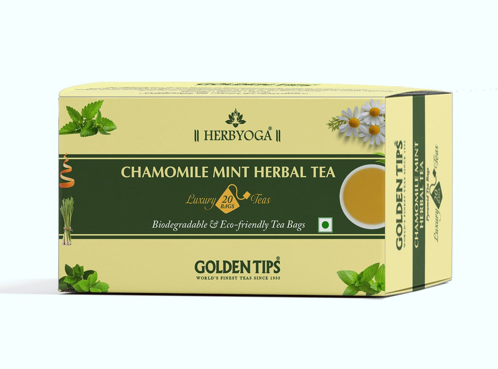 Herbyoga Chamomile Mint Herbal Tea