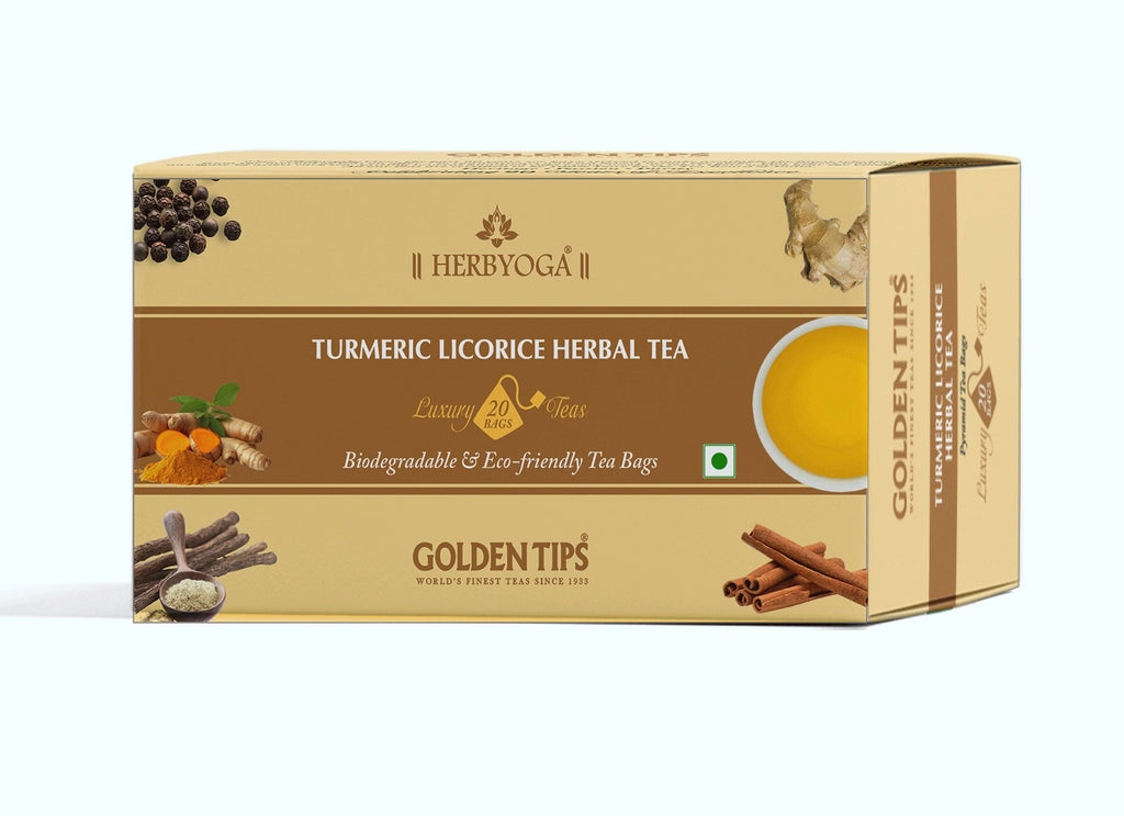 Herbyoga Turmeric Licorice Herbal Tea