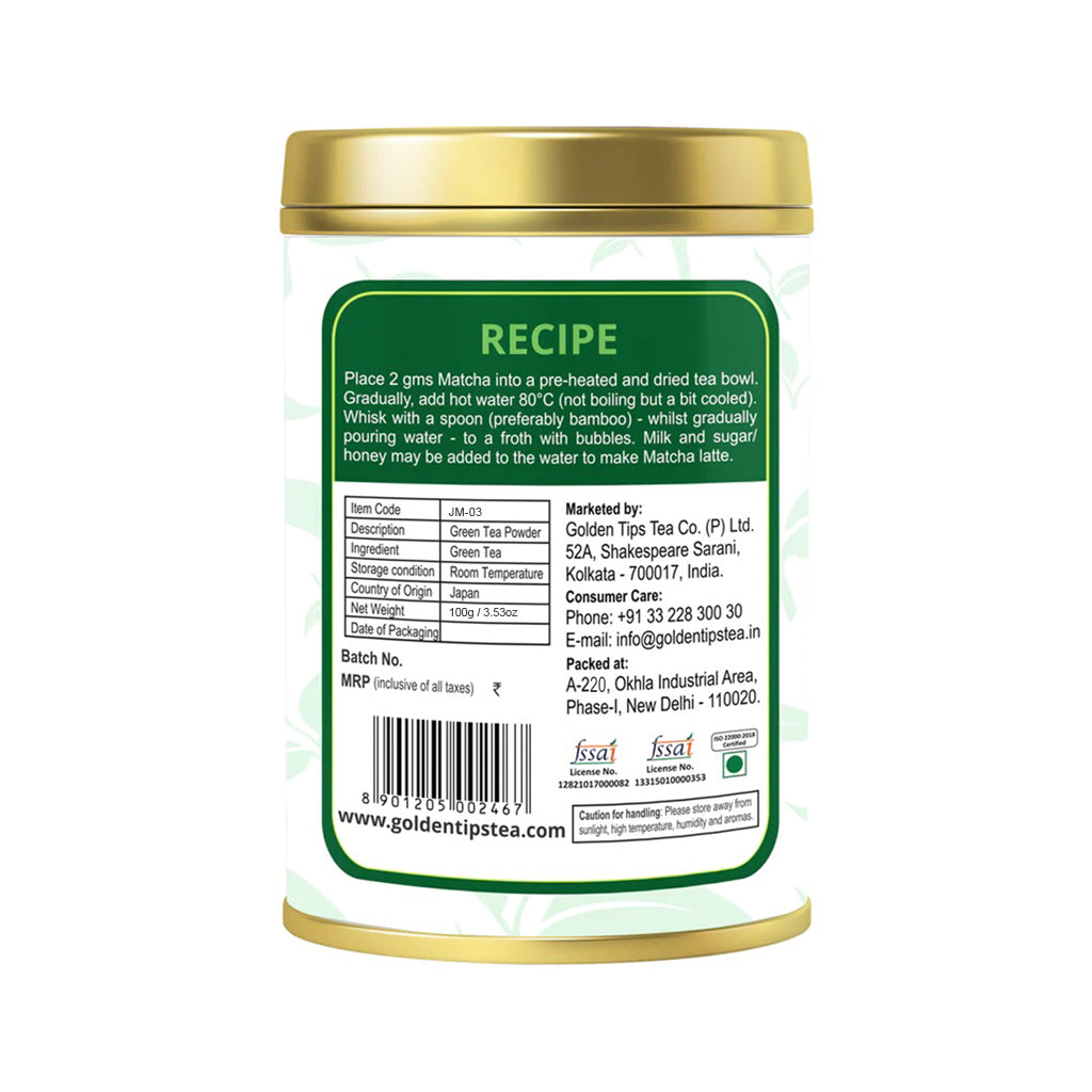 Japanese Matcha Green Tea Powder