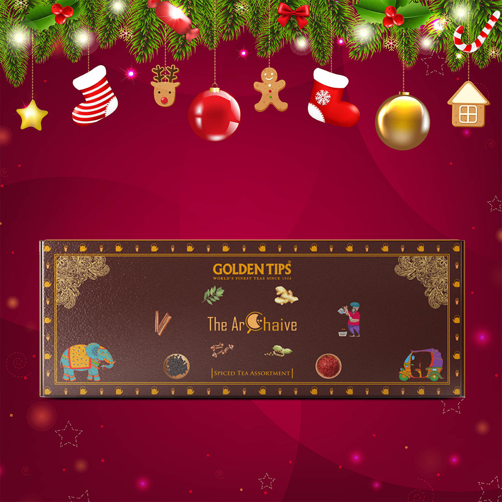The Archaive - 3 in 1 Gift box Combo - of Masala Chai, Ginger Mastea & Kadak Chai