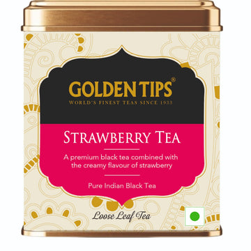 Strawberry Flavoured Black Tea - Tin Can