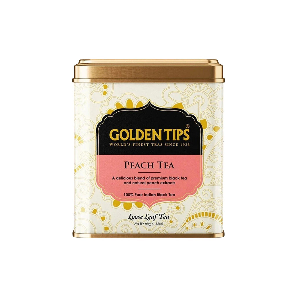 Peach Flavoured Black Tea - Tin Can