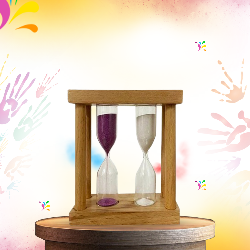 Wooden Sand Tea Timer 3 Minutes and 5 Minutes
