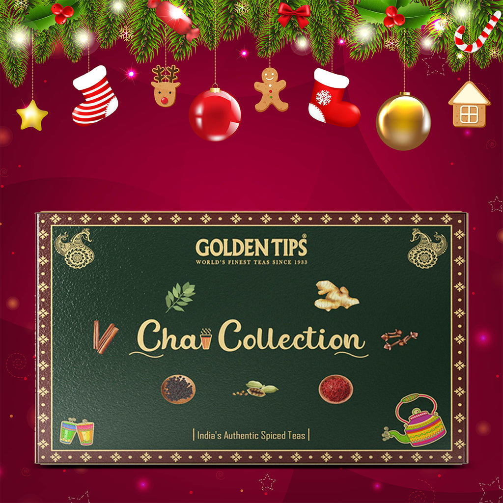 Gift Combos of Masala Chai, Ginger Mastea, Saffron Cardamom Tea, Kadak Chai, Cinnamon CTC Tea & Ginger CTC Tea
