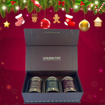 Gift Box Combo - Darjeeling Tea + Darjeeling Green Tea + Masala Chai