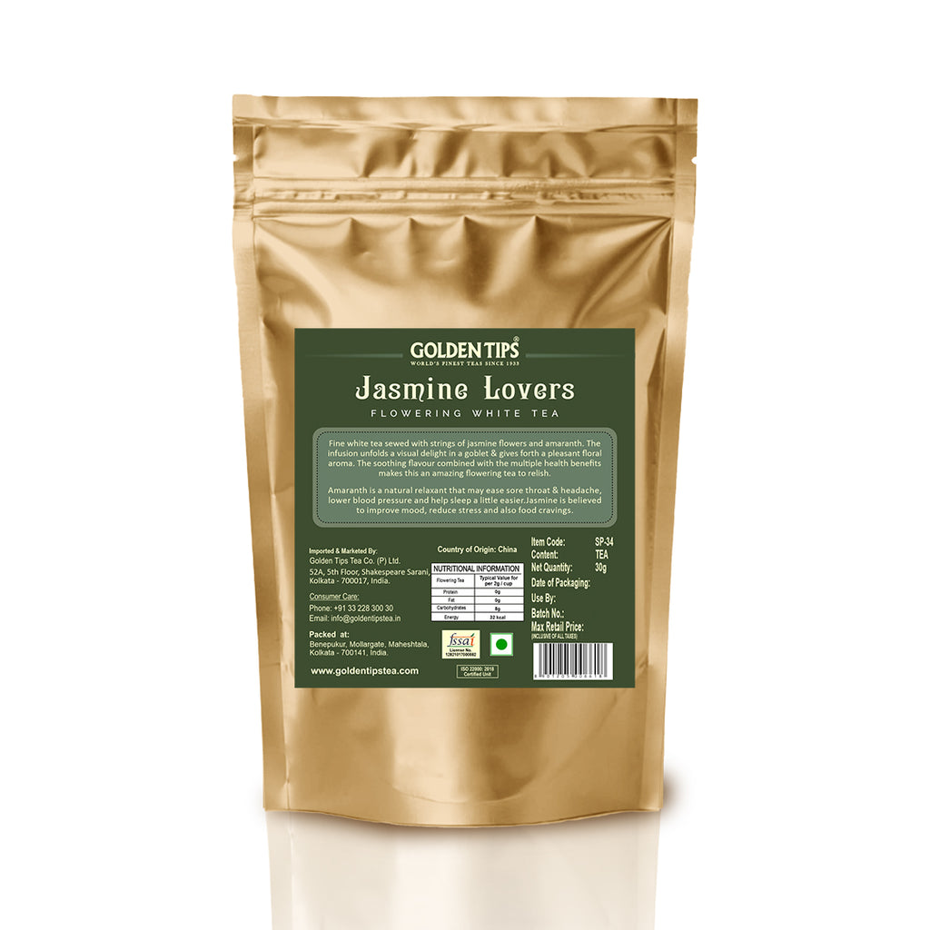 Jasmine Lovers Flowering White Tea