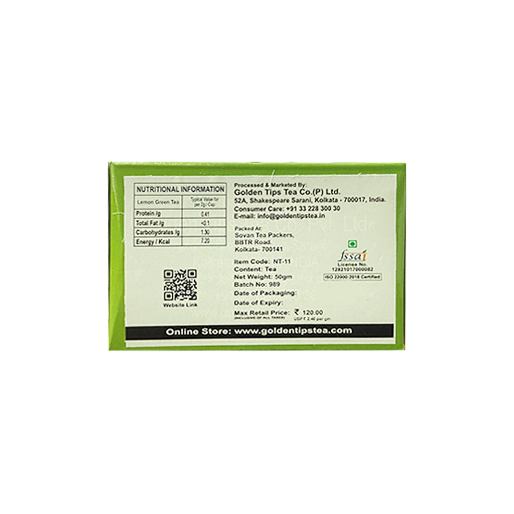 Lemon Green - Tea Bags