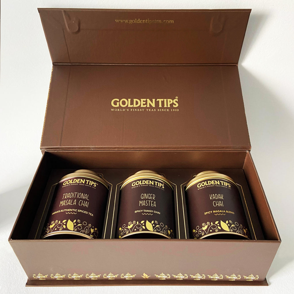 Gift Box Combo - Traditional Masala Chai + Ginger Mastea + Kadak Chai