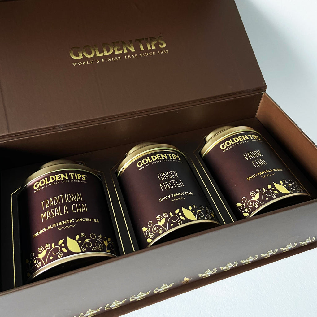 Gift Box Combo - Traditional Masala Chai + Ginger Mastea + Kadak Chai