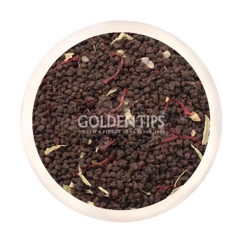 Saffron Cardamom Exotic Chai - Golden Tips Tea (India)
