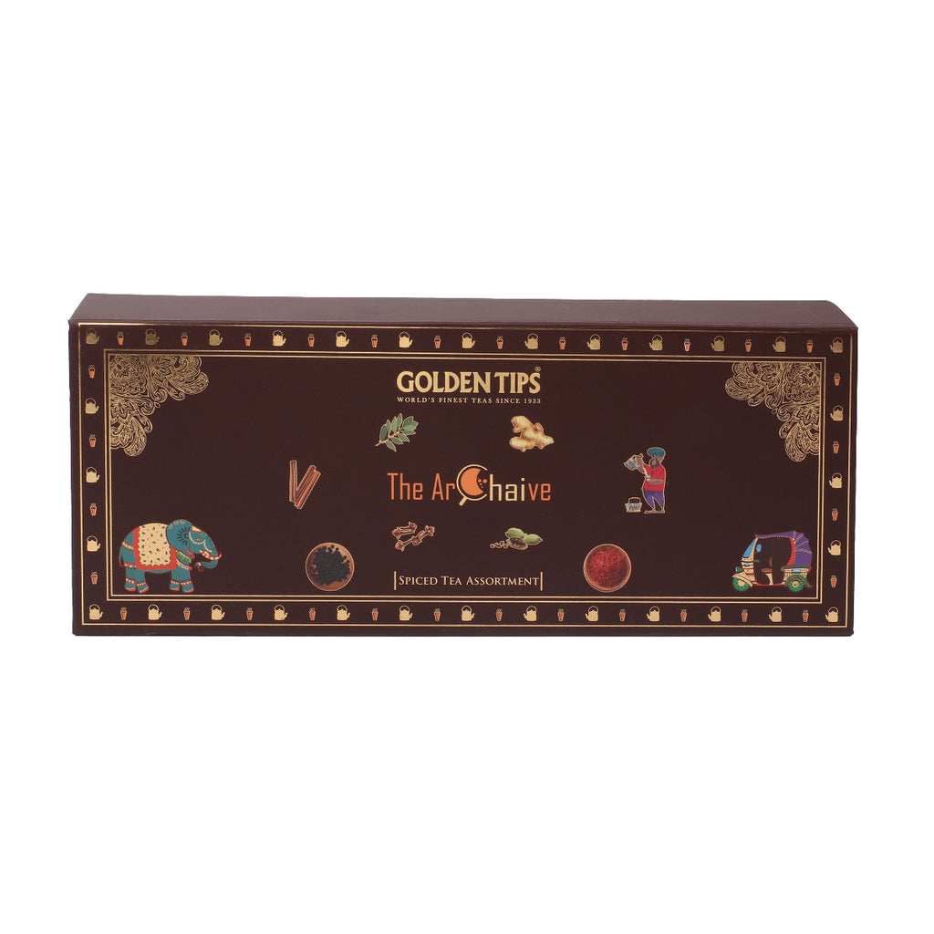 The Archaive - 3 in 1 Gift box Combo - of Masala Chai, Ginger Mastea & Kadak Chai