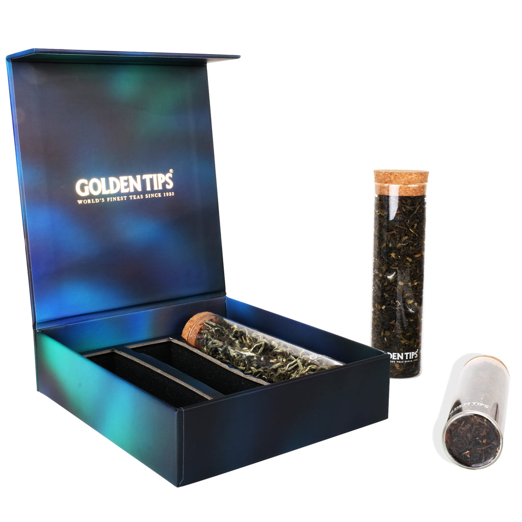 National Treasure Exotic Indian Darjeeling Tea Box - Golden Tips Tea (India)