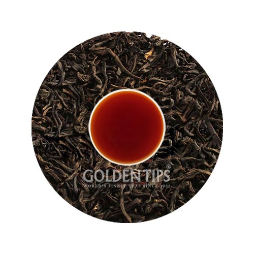 Lemon Flavoured Loose Leaf Black Tea - Tin Can - Golden Tips Tea (India)