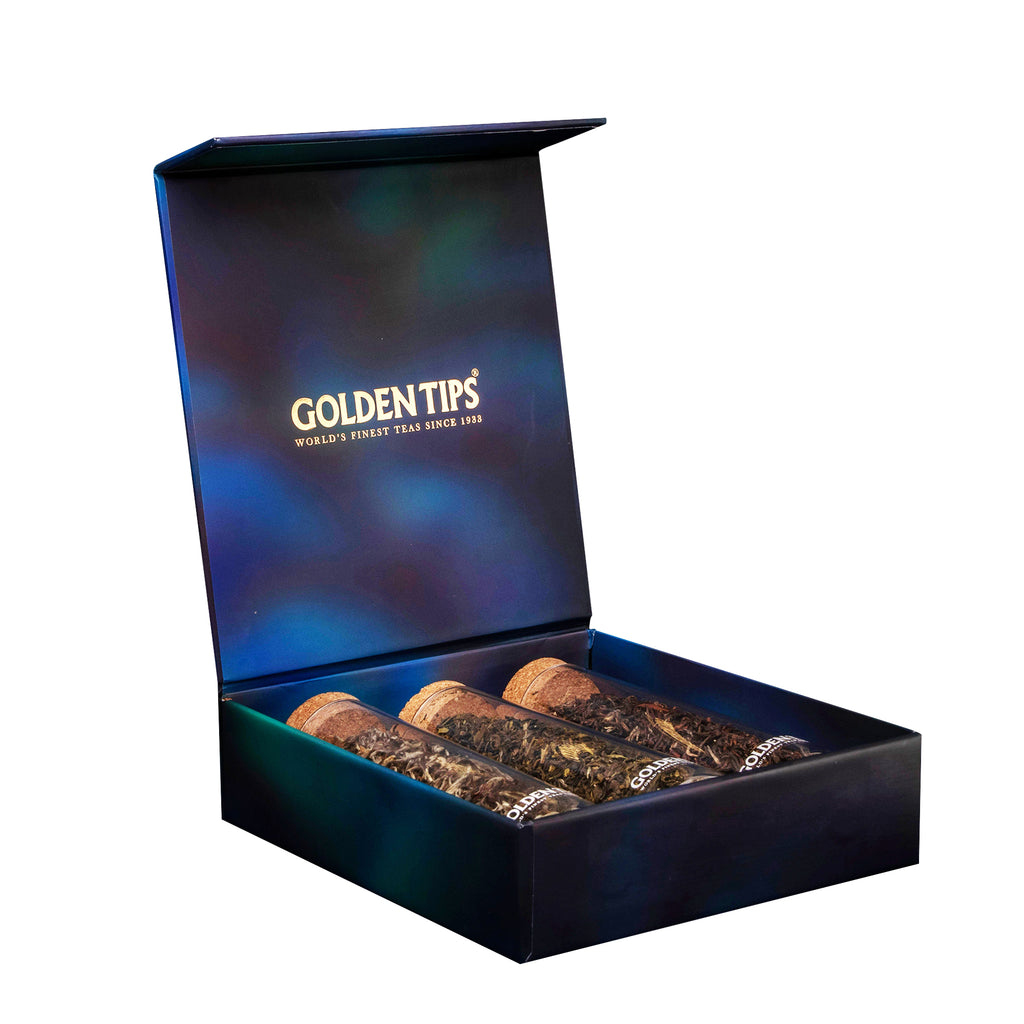 National Treasure Exotic Indian Darjeeling Tea Box - Golden Tips Tea (India)