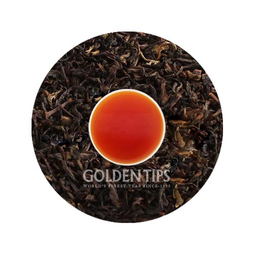 Strawberry Flavoured Black Tea - Tin can - Golden Tips Tea (India)