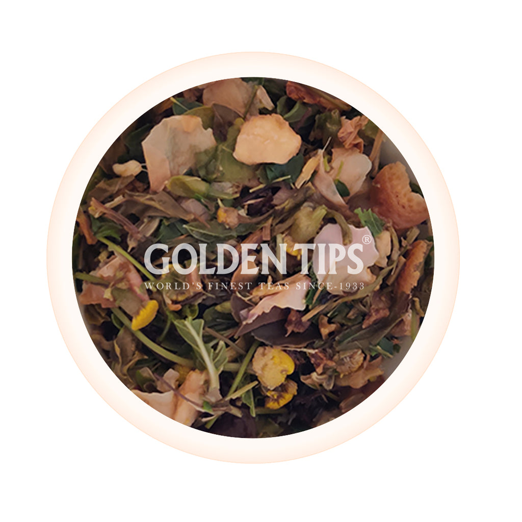 Potent Potpourri Moringa Green Tea - Golden Tips Tea (India)