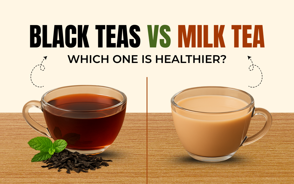 Black Tea vs Milk Tea: Which Is Healthier? – Golden Tips Tea (India)