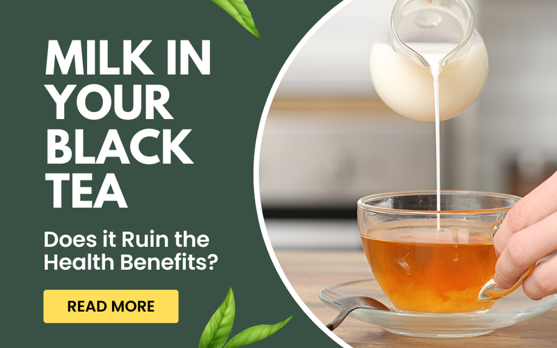 Health Benefits of Black Tea with milk