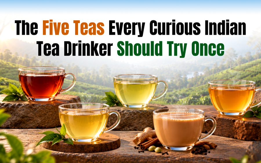 The Five Teas Every Curious Indian Tea Drinker Should Try Once