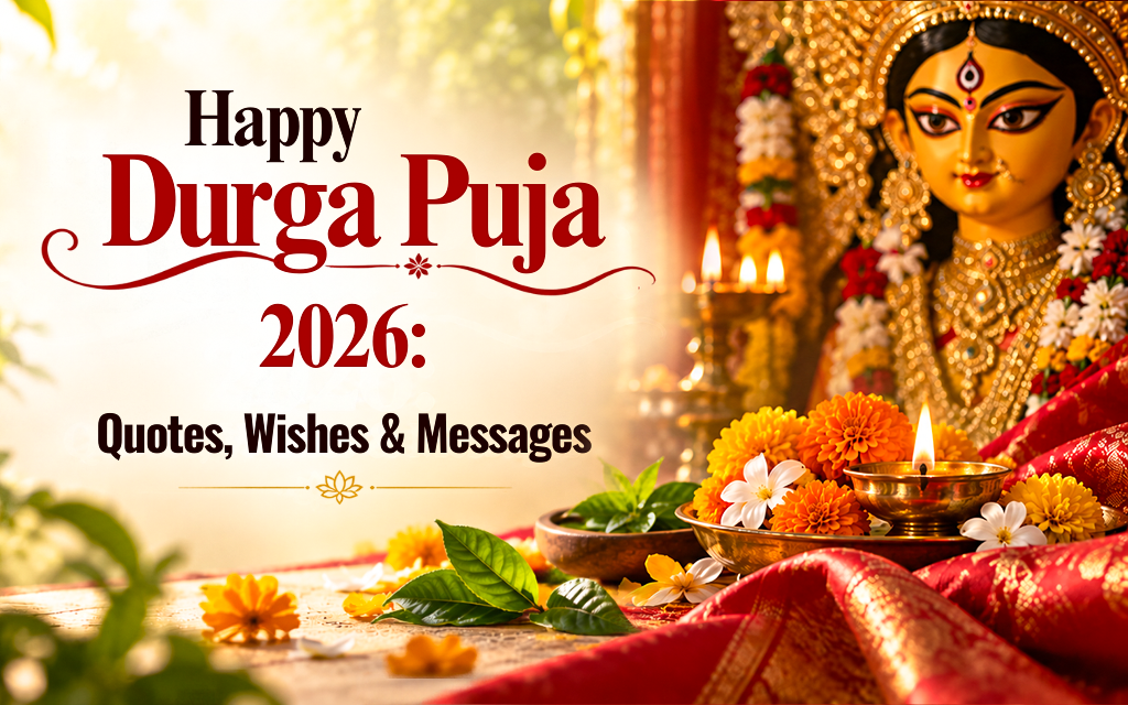 Happy Durga puja Quotes and messages 2026