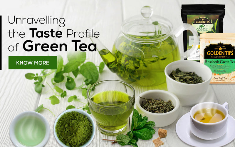 A cup of green tea
