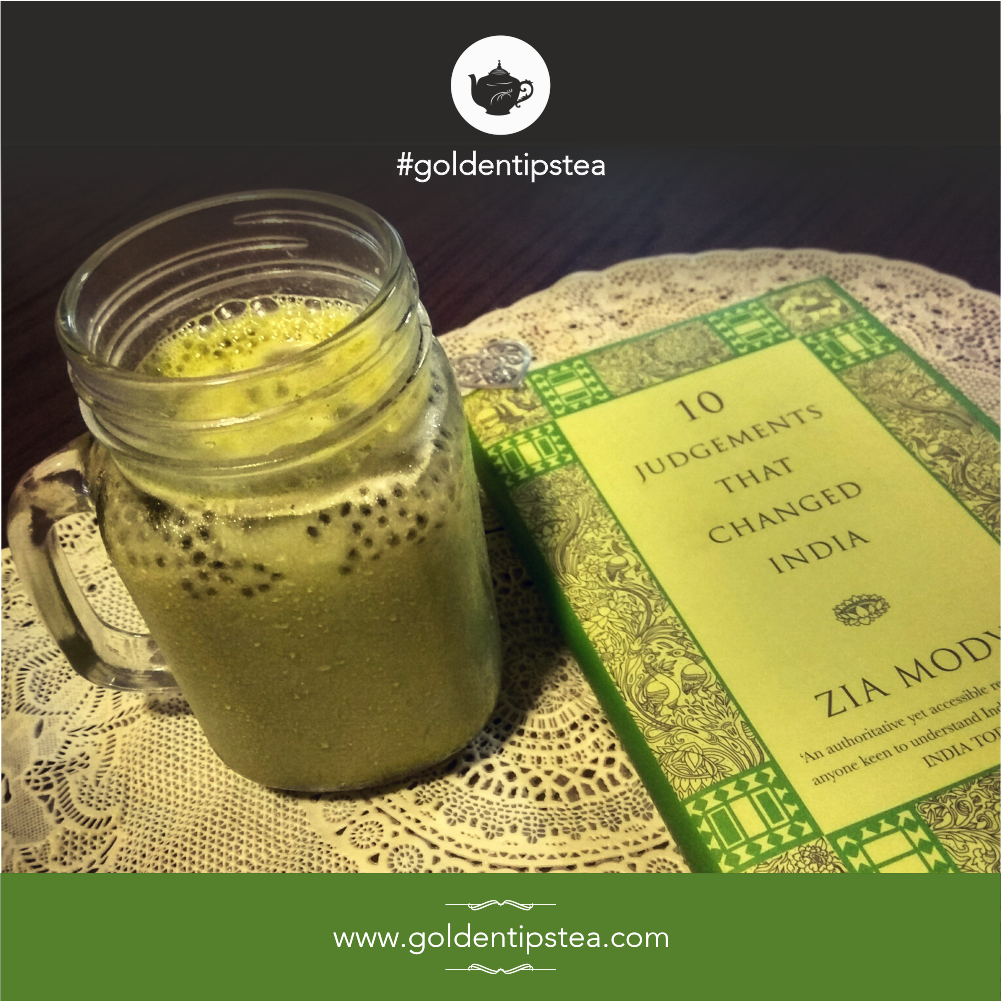 How to Prepare Matcha Iced Tea using finest Golden Tips Matcha Powder?