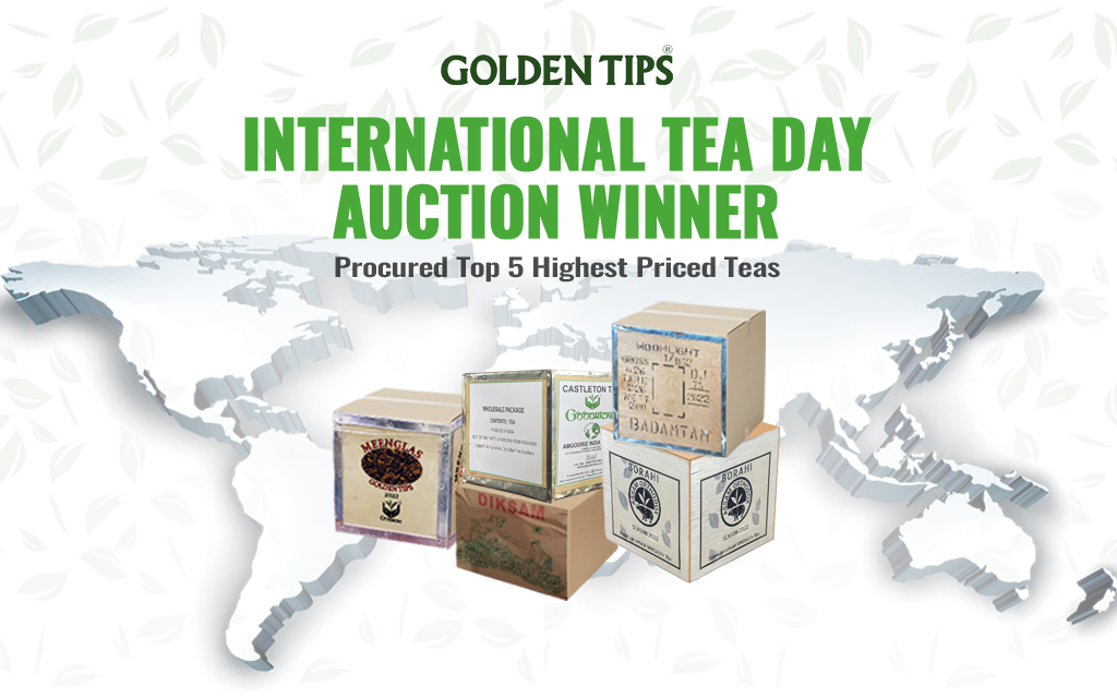 PROCURED TOP 5 TEAS FETCHING THE HIGHEST PRICES IN THE PAN-INDIA AUCTION BY TEA BOARD OF INDIA