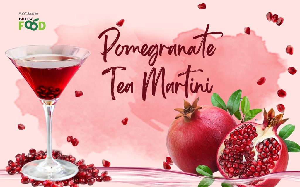 Pomegranate Tea Martini Recipe