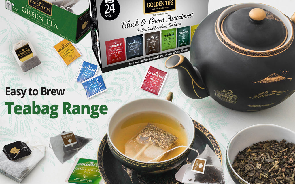 easy to brew teabag range