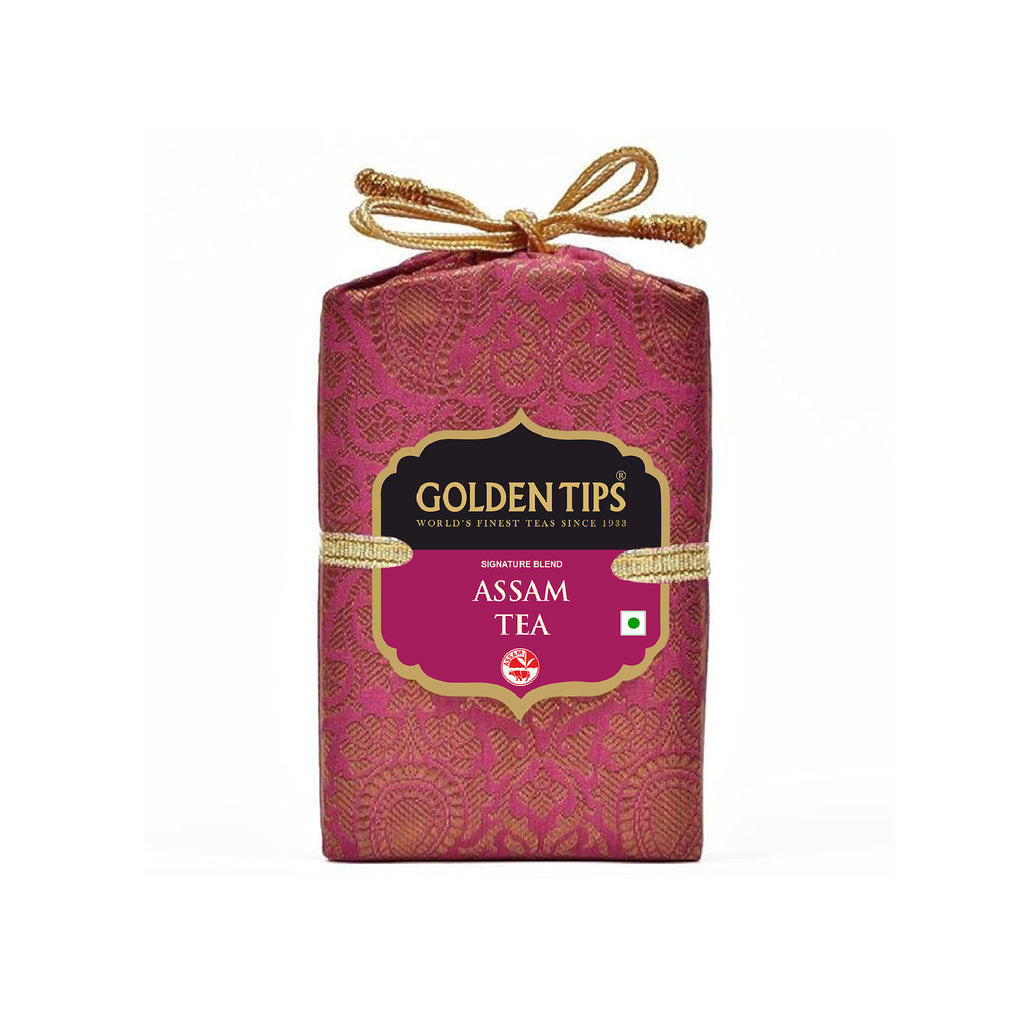 Pure Assam Tea - Royal Brocade Cloth Bag