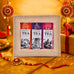 3-in-1 Delightful Teas (Darjeeling, Assam & Nilgiri) in Handcrafted Jute Box ( 50 Gram Each )