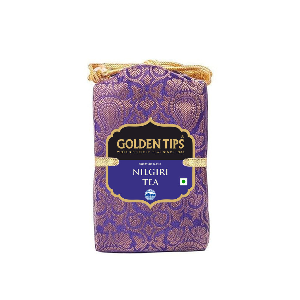 Pure Nilgiri Tea - Royal Brocade Cloth Bag