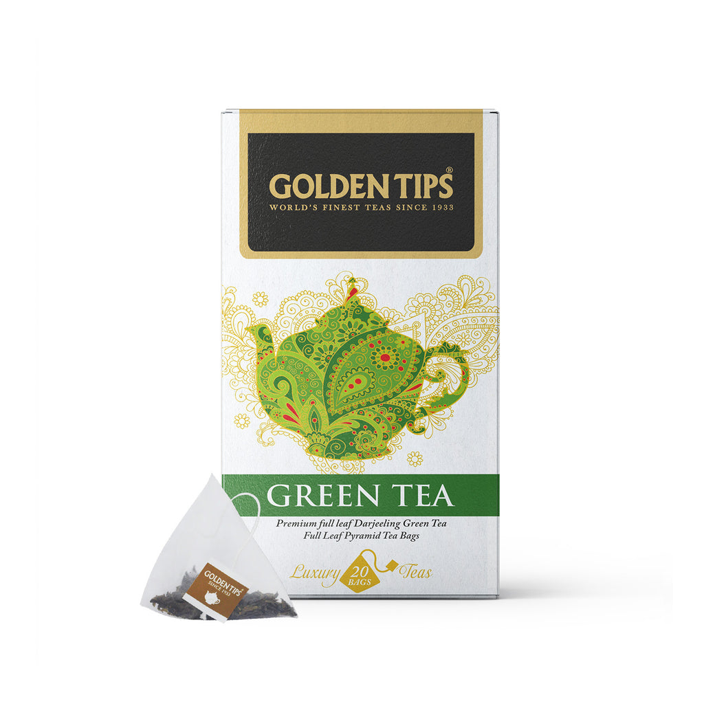 Green Full Leaf Pyramid -  Tea Bags